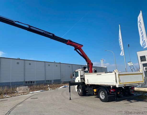Żuraw samochodowy MAN TGM18.320/Meiller/Kipper/PK14.501/Funk/NL8To/Top