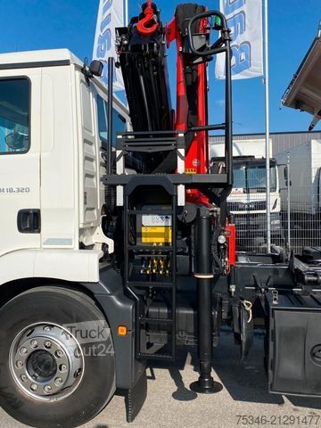 Żuraw samochodowy MAN TGM18.320/Meiller/Kipper/PK14.501/Funk/NL8To/Top
