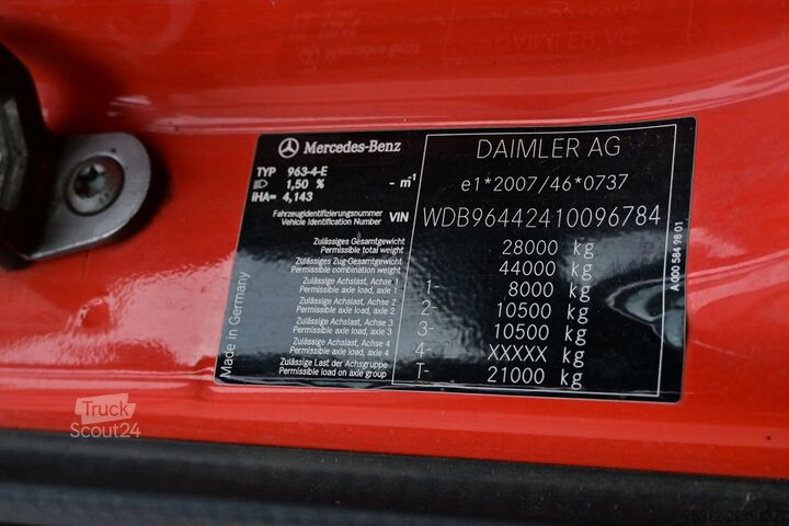 Standart çekici ünitesi Mercedes-Benz Arocs 2645  6x4 Retarder Kipp-Hydraulik E6