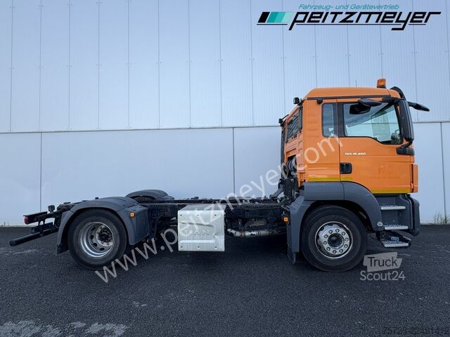 Tresidig tipplastbil MAN TGS 18.460 FL Fgst. Radstand 3.900 mm