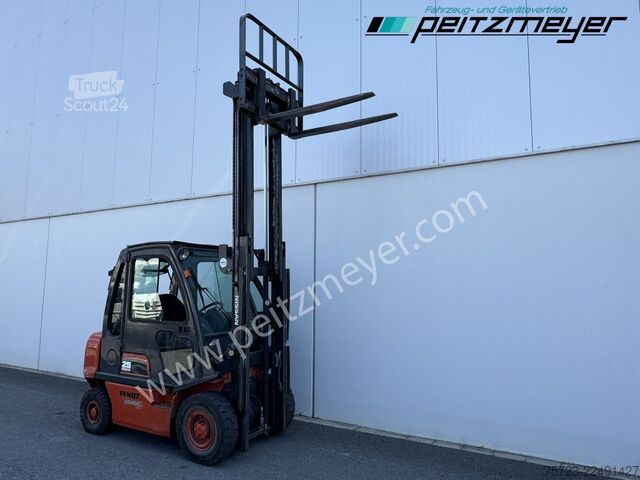 Frontgaffeltruck Nissan Gabelstapler 2,5 t. Gas mit Kabine und Heizung