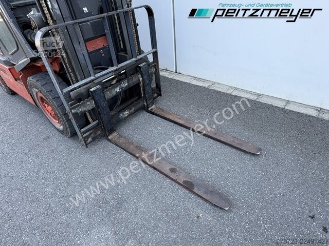 Frontgaffeltruck Nissan Gabelstapler 2,5 t. Gas mit Kabine und Heizung