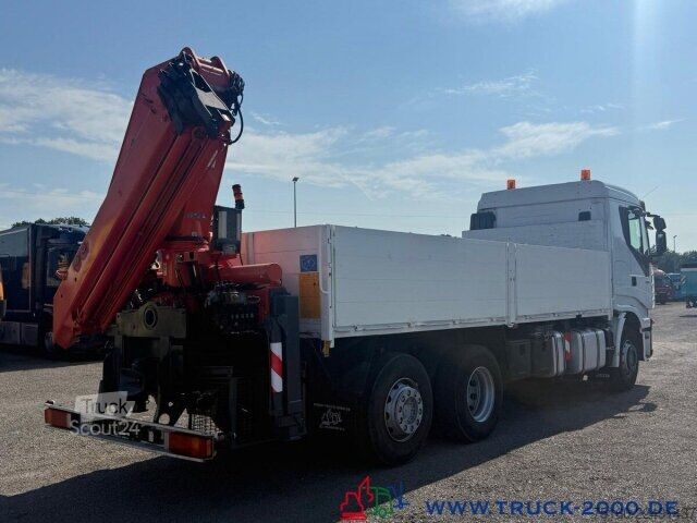 Lastebil med plan Iveco Stralis AS260 Atlas Terex TLC290.2E 10.25m=2.4 t