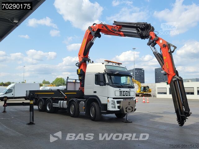 Nakladalna ploščad Volvo FM 480 8X2 Palfinger PK85002 Crane+Jib Lifting-...