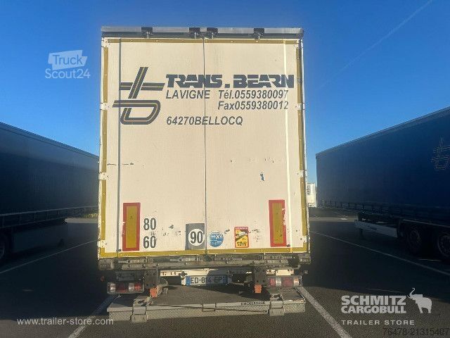 Semirremolque abierto con toldo Krone Curtainsider Standard Taillift