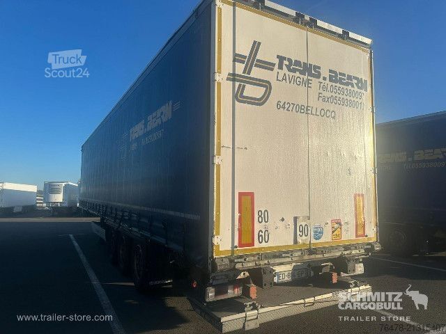 Semirremolque abierto con toldo Krone Curtainsider Standard Taillift