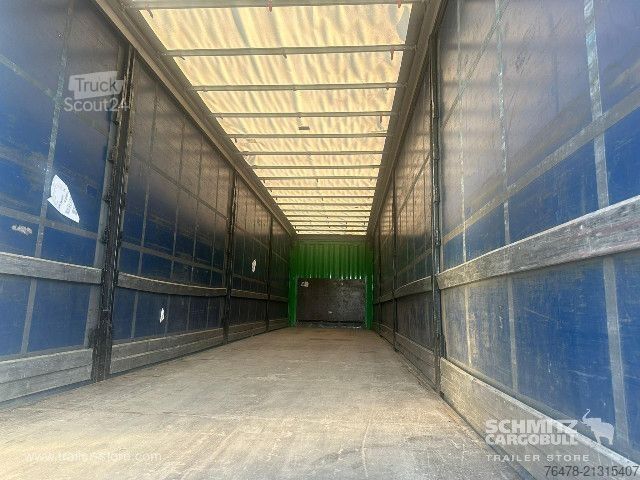 Semirremolque abierto con toldo Krone Curtainsider Standard Taillift