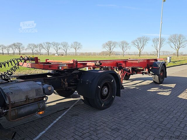 Skjutbara presenningar DAPA 20 FT CONTAINER 1 AXLE BPW DRUM