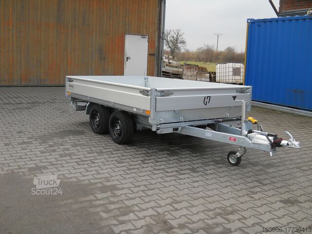 Remolque de automóvil Henra, Neues Modell, ab Lager lieferbar! KP353018, 3,0 x 1,85 x 0,3 m, elektrohyd
