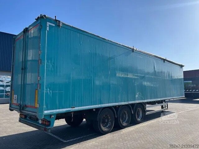 Ruchoma podłoga Knapen Trailers K100 - 92m3 Liftachse HDI