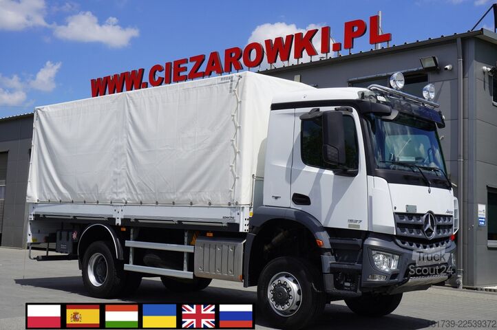 Școală de șoferi Mercedes-Benz Arocs 1827 / 10 tho. km!!!/ 4x4/ 14 EPAL