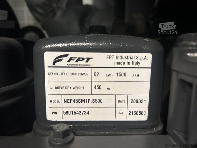 Aggregato Iveco NEF45SM1A - 66 kVA Genset SuperSilent - DPX-21028