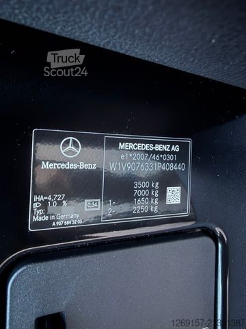 Фургон з високим дахом MERCEDES-BENZ Sprinter 317 CDI Kasten RWD L2H1 **AHK 3500 KG**