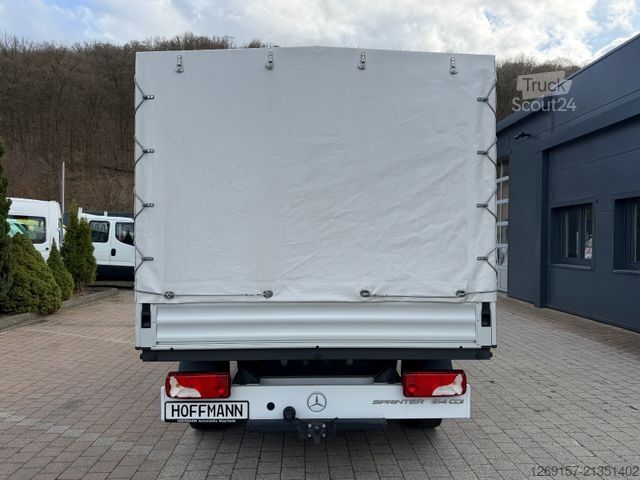 Фургон-шафа з фіранкою MERCEDES-BENZ Sprinter 314 CDI Pritsche Plane FWD L2 Klima