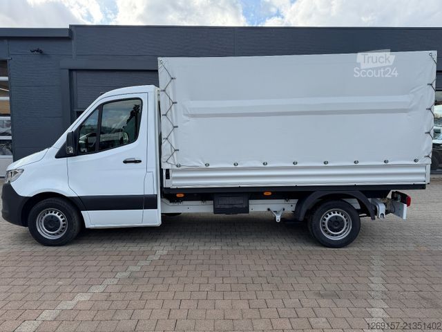 Фургон-шафа з фіранкою MERCEDES-BENZ Sprinter 314 CDI Pritsche Plane FWD L2 Klima