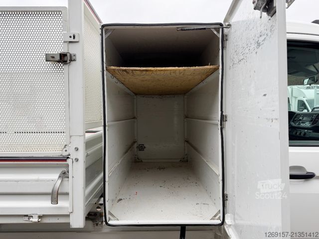 Φορτηγό ανατρεπόμενο βαν VOLKSWAGEN Crafter 5,5 T Pritsche Kipper + Laubgitter *A/C*