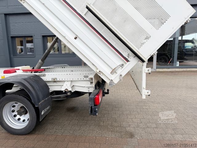 Φορτηγό ανατρεπόμενο βαν VOLKSWAGEN Crafter 5,5 T Pritsche Kipper + Laubgitter *A/C*