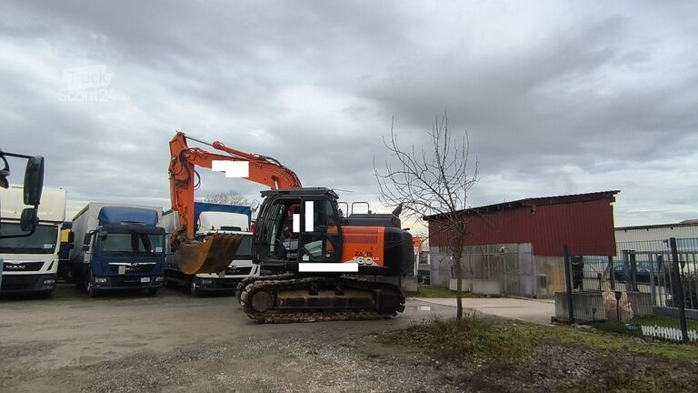 Excavadora sobre orugas Hitachi ZX160LC-6 Kettenbagger Schnellwechsler Tieflöffel
