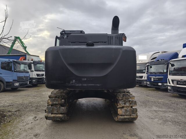 Excavadora sobre orugas Hitachi ZX160LC-6 Kettenbagger Schnellwechsler Tieflöffel