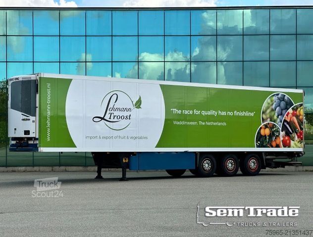 Semi-reboque frigorífico SCHMITZ CARGOBULL SKO 24 THERMO KING SLX 200 ONLY 3645 ENGINE HOUR