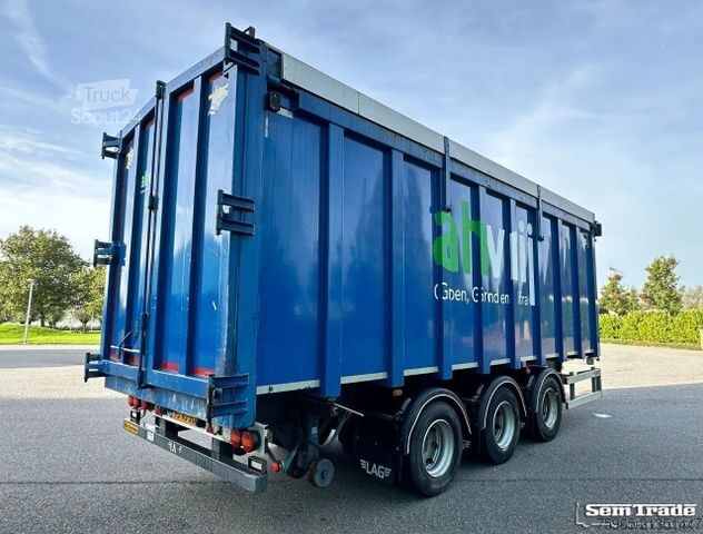 Släpvagn LAG M-3-24 + PIET RUIZEVELD DS LIFT AXLE 72.000 KM S