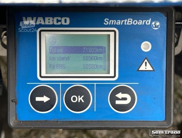 Släpvagn LAG M-3-24 + PIET RUIZEVELD DS LIFT AXLE 72.000 KM S