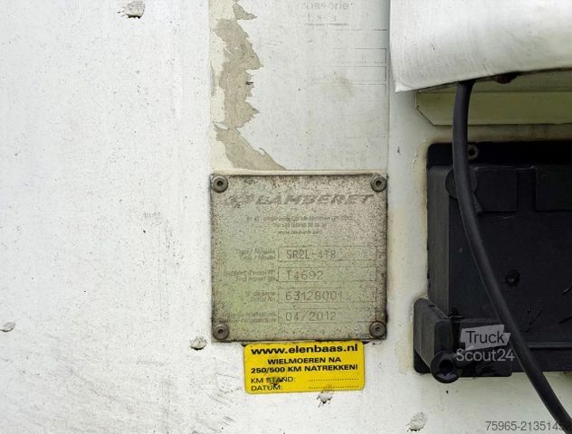 Kylsläpvagn LAMBERET THERMO KING SLX300 WITH ONLY 763 HOURS !!! NEW A