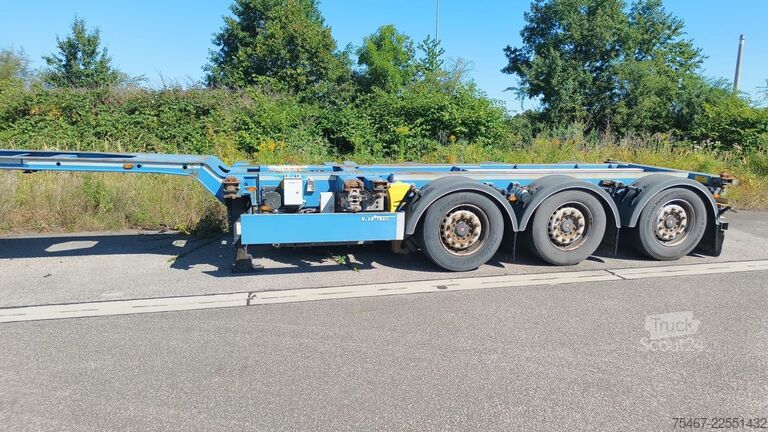 Semirremolque con caja intercambiable WEB-TRAILER Web-Trailer Genset Kühlagrigat 3x Vorhanden