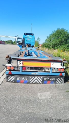 Semirremolque con caja intercambiable WEB-TRAILER Web-Trailer Genset Kühlagrigat 3x Vorhanden