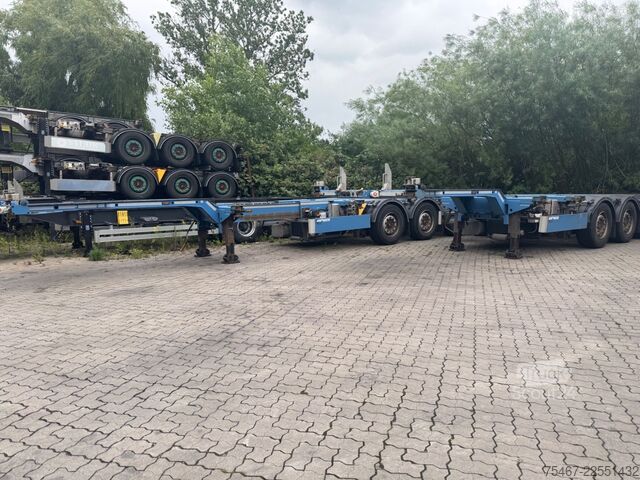 Semirremolque con caja intercambiable WEB-TRAILER Web-Trailer Genset Kühlagrigat 3x Vorhanden