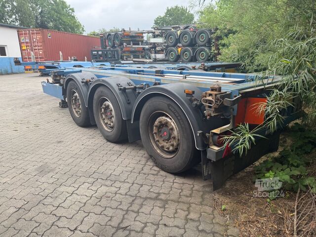 Semirremolque con caja intercambiable WEB-TRAILER Web-Trailer Genset Kühlagrigat 3x Vorhanden