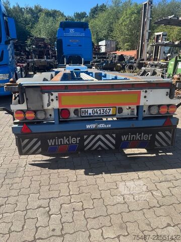 Semirremolque con caja intercambiable WEB-TRAILER Web-Trailer Genset Kühlagrigat 3x Vorhanden