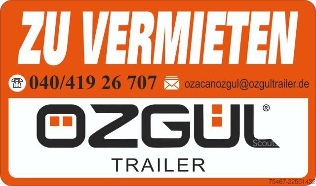 Semirremolque con caja intercambiable WEB-TRAILER Web-Trailer Genset Kühlagrigat 3x Vorhanden