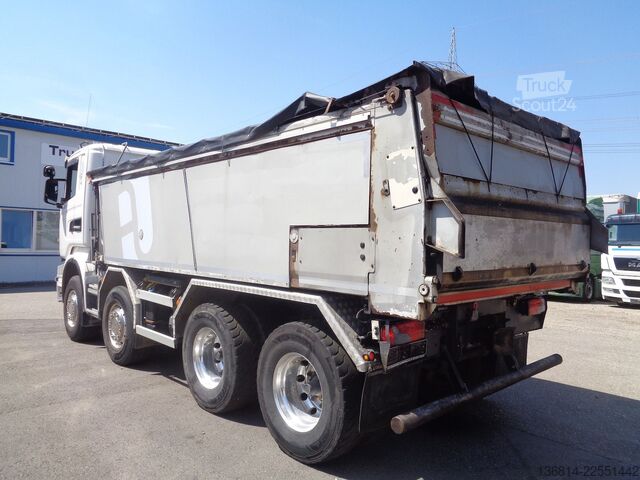 Billenő teherautó SCANIA R450 8x4 Schubboden/Abschiebemulde