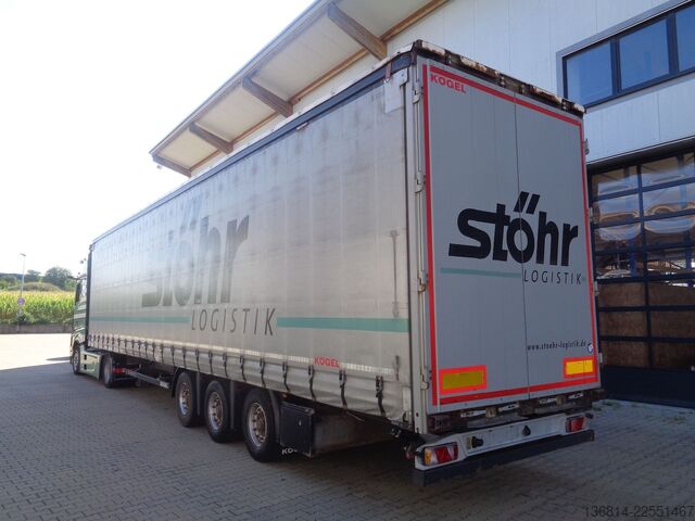 Félpótkocsi KÖGEL S24-1 Mega Liftachse 445/45 R19,5