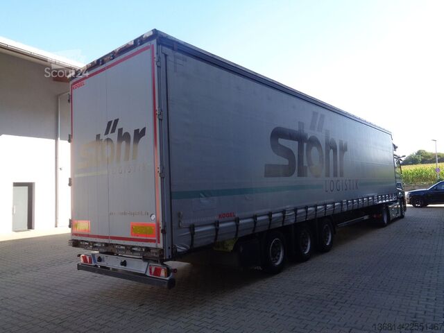 Félpótkocsi KÖGEL S24-1 Mega Liftachse 445/45 R19,5
