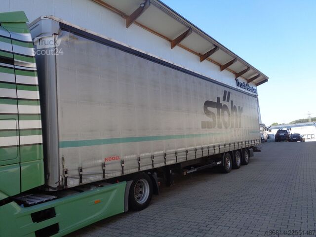 Félpótkocsi KÖGEL S24-1 Mega Liftachse 445/45 R19,5