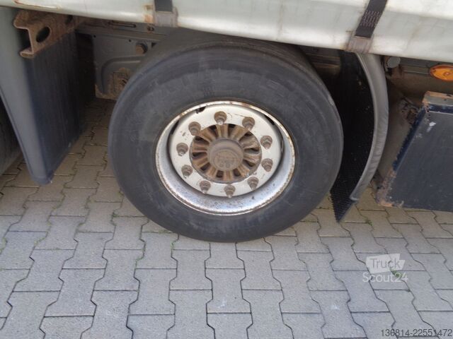 Nyitott ponyvás félpótkocsi KÖGEL S24-1 Mega Liftachse 445/45 R19,5