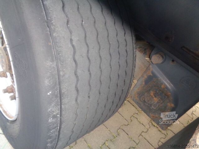 Nyitott ponyvás félpótkocsi KÖGEL S24-1 Mega Liftachse 445/45 R19,5