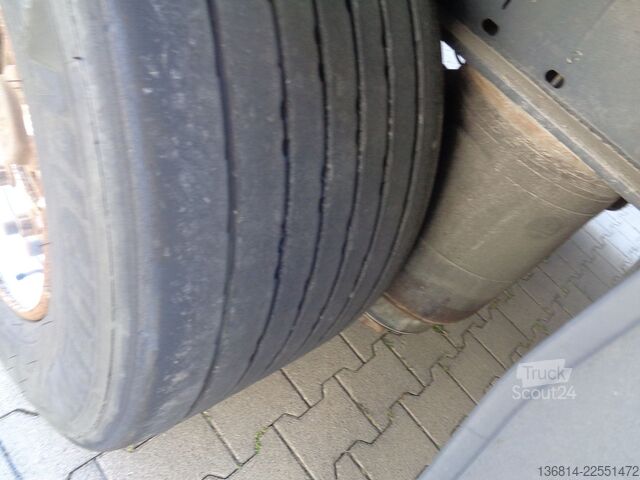 Nyitott ponyvás félpótkocsi KÖGEL S24-1 Mega Liftachse 445/45 R19,5