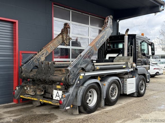 Absetzkipper LKW MAN TGS 26.500 6X2 Retarder NAVI AHK Meiller