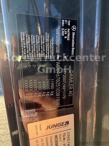 LKW mit Kofferaufbau MERCEDES-BENZ 1224L E6C, Automatik, AHK, Klima, LBW MBB 1to