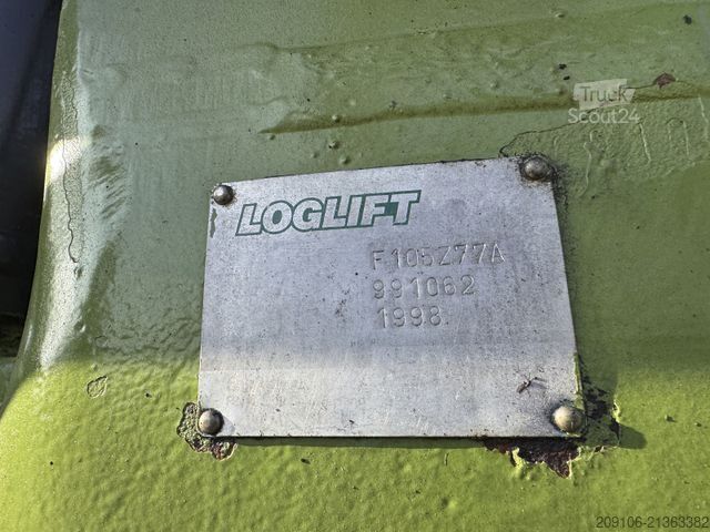 Tovornjak za prevoz hlodovine MAN Steyr 33S46 Loglift 105Z 6x6