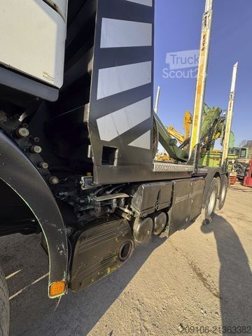 Tovornjak za prevoz hlodovine MAN Steyr 33S46 Loglift 105Z 6x6