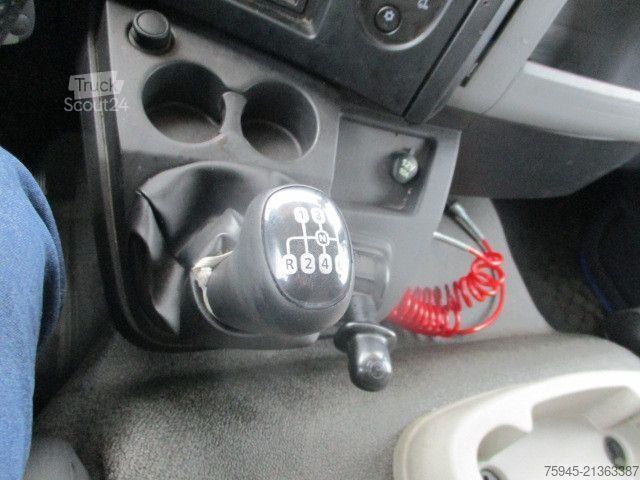 Вантажівка з платформою і тентом RENAULT D12/280, LBW, TÜV 03/2026