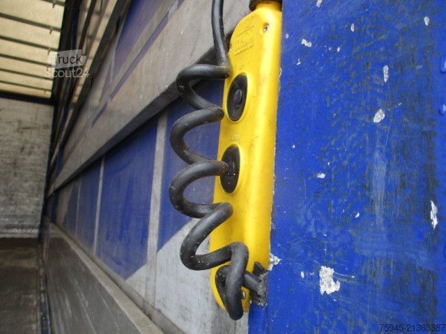 Вантажівка з платформою і тентом RENAULT D12/280, LBW, TÜV 03/2026