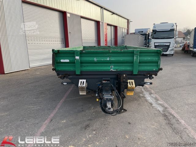 Remorque benne trilibérale WOERMANN 10,5t - 3 Seitenkipper mit Rampen / Bordwände