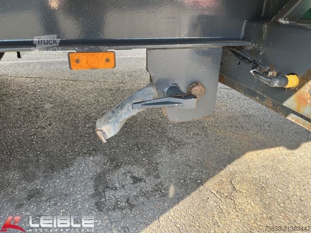 Remorque benne trilibérale WOERMANN 10,5t - 3 Seitenkipper mit Rampen / Bordwände