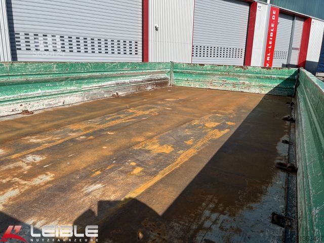 Remorque benne trilibérale WOERMANN 10,5t - 3 Seitenkipper mit Rampen / Bordwände