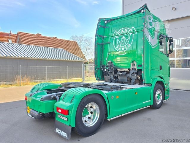 Tractor estándar SCANIA S 580 V8 *FULL AIR SUSPENSION *Hydraulik *TOP